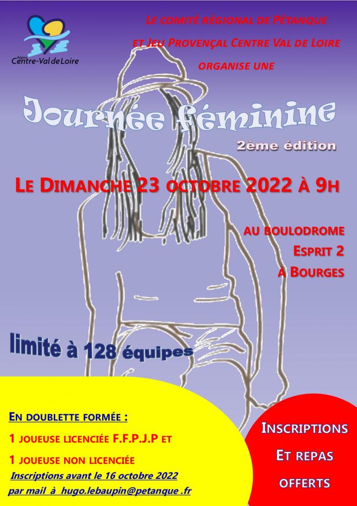 Affiche Journee feminine 2022